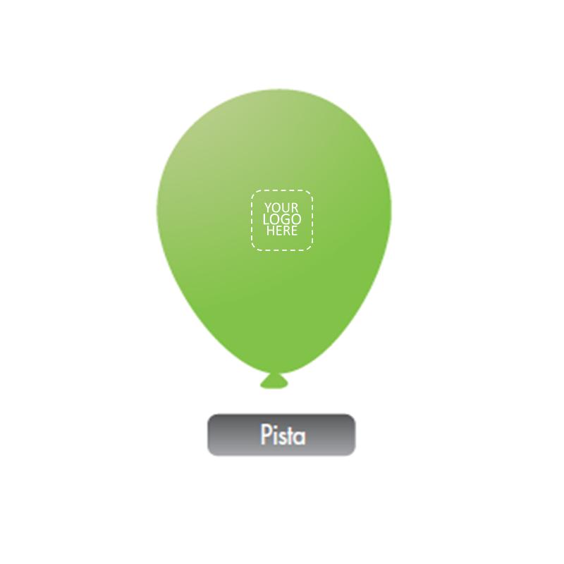 Standard Balloons - Pista with Logo